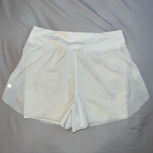 lululemon athletica Women's White Athletic Shorts